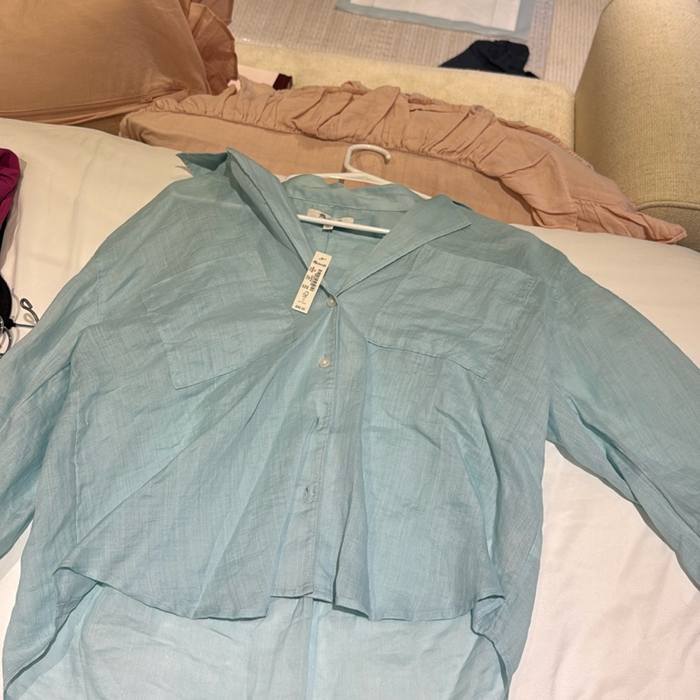 Madewell blue button down